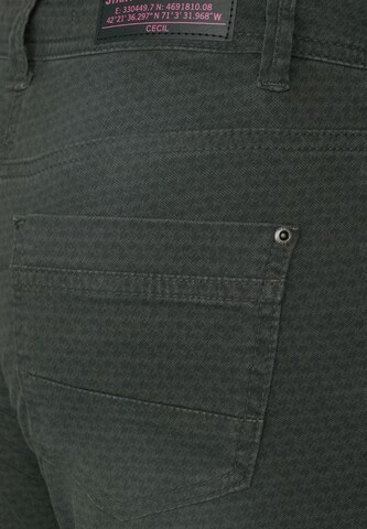 CECIL Regular Hose in Grün