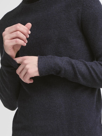 Pull-over ' CFHEINE roll neck ' Casual Friday en bleu
