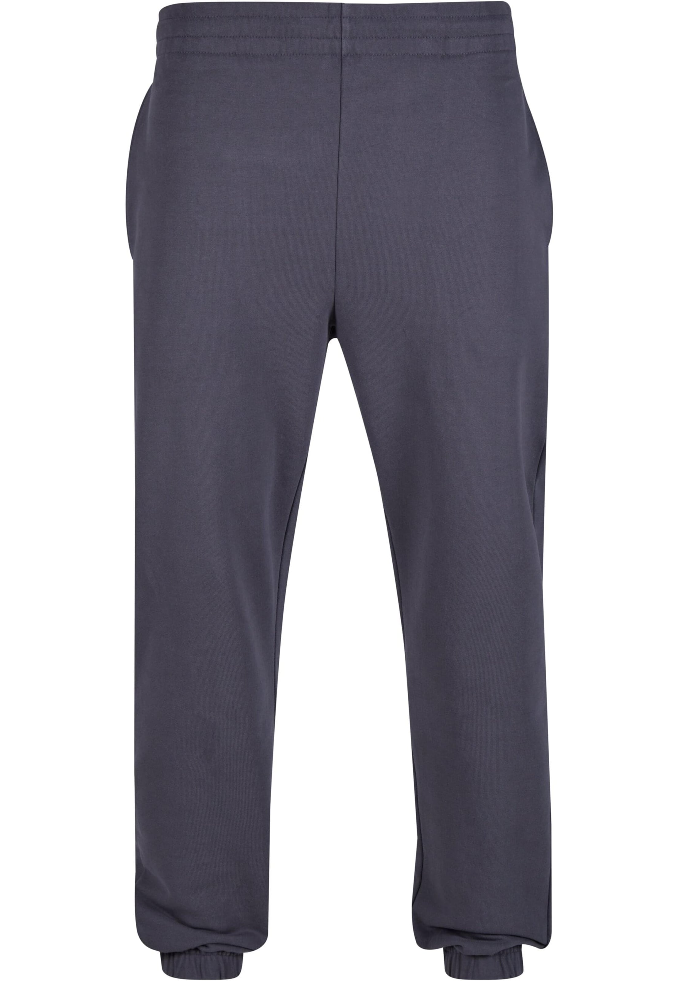 Urban Classics Tapered Trousers in Blue: front