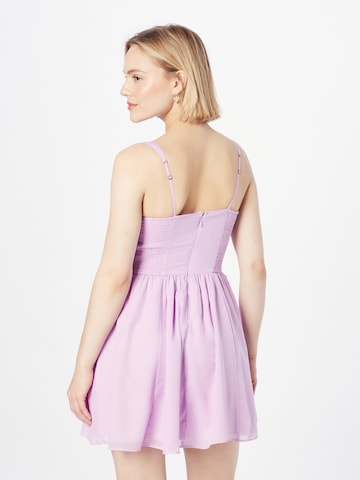 purpurinė Abercrombie & Fitch Kokteilinė suknelė