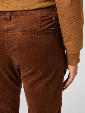 Brixton Regular Chino Pants 'CHOICE' in Brown