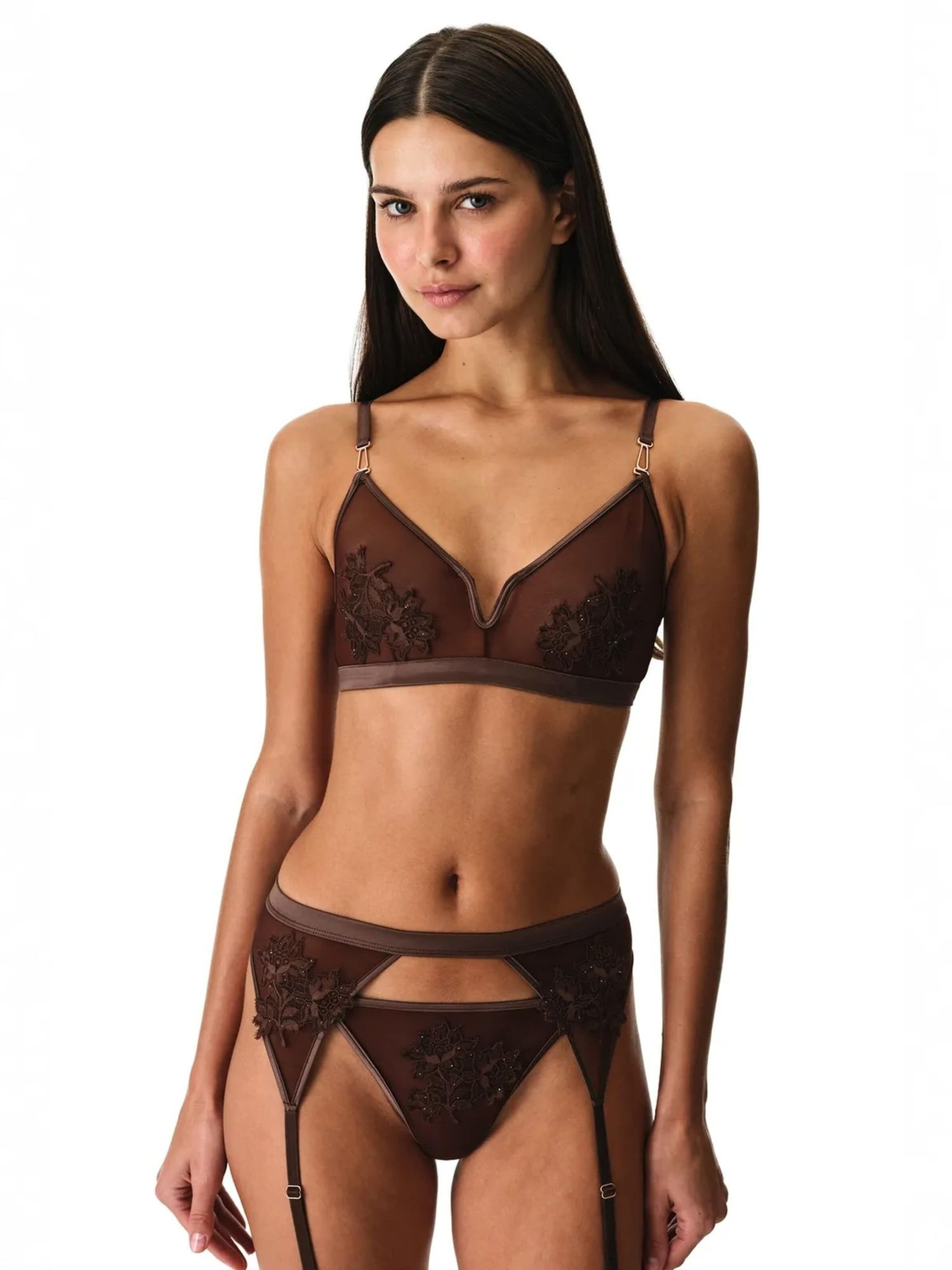 Penti Triangel BH 'BHs & Bralettes' in Bruin