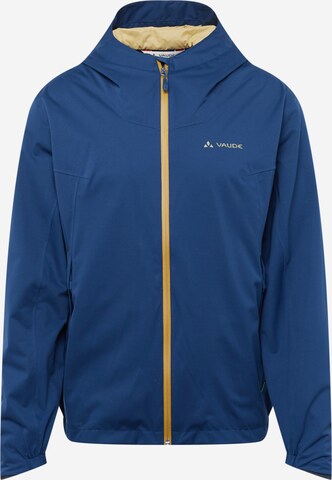 Veste outdoor VAUDE en bleu : devant