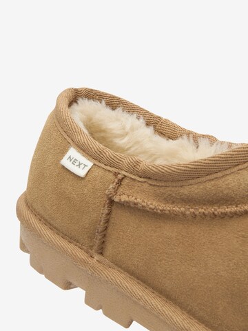 Pantoufle Next en marron