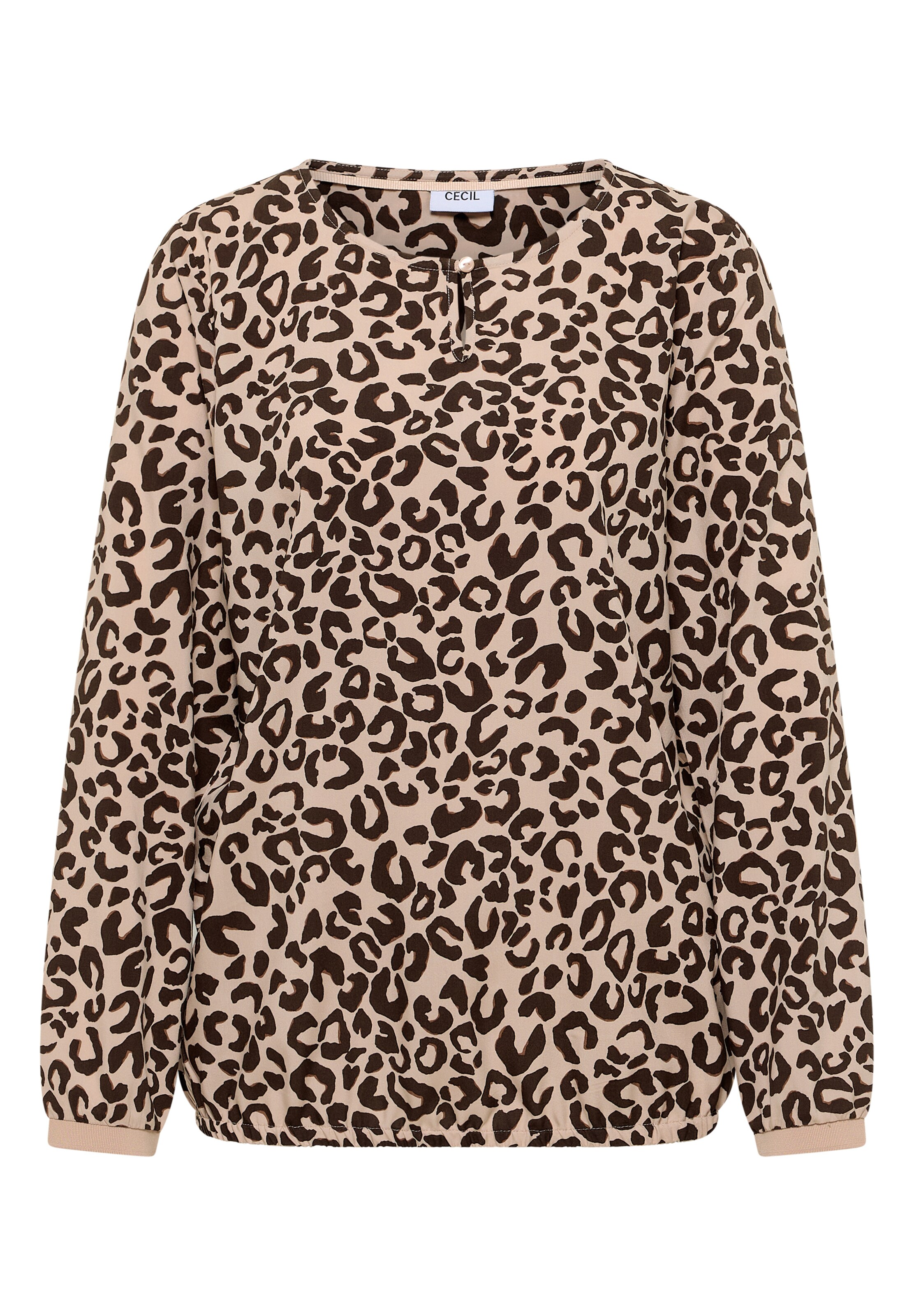 CECIL Bluse in Beige: Vorderseite