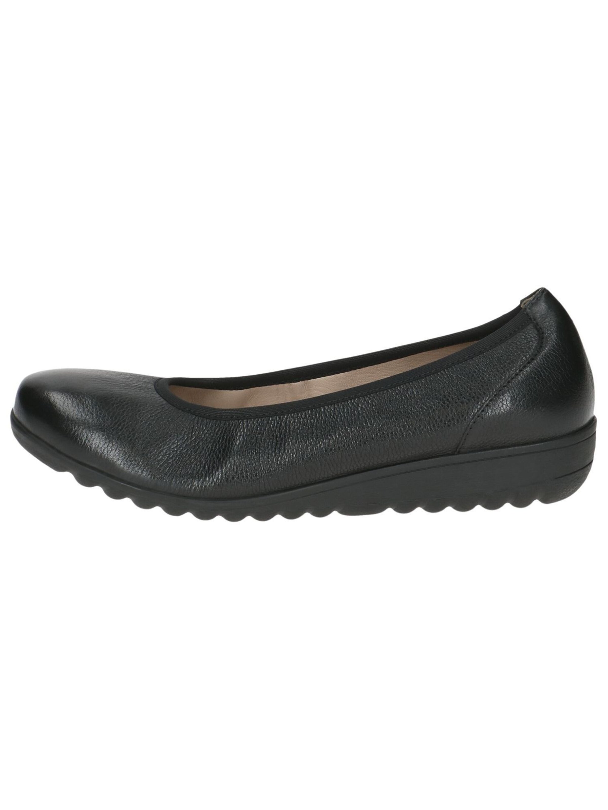 CAPRICE Ballet Flats in Black