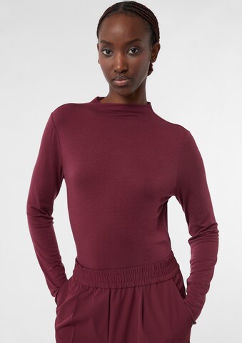 T-shirt comma casual identity en rouge : devant