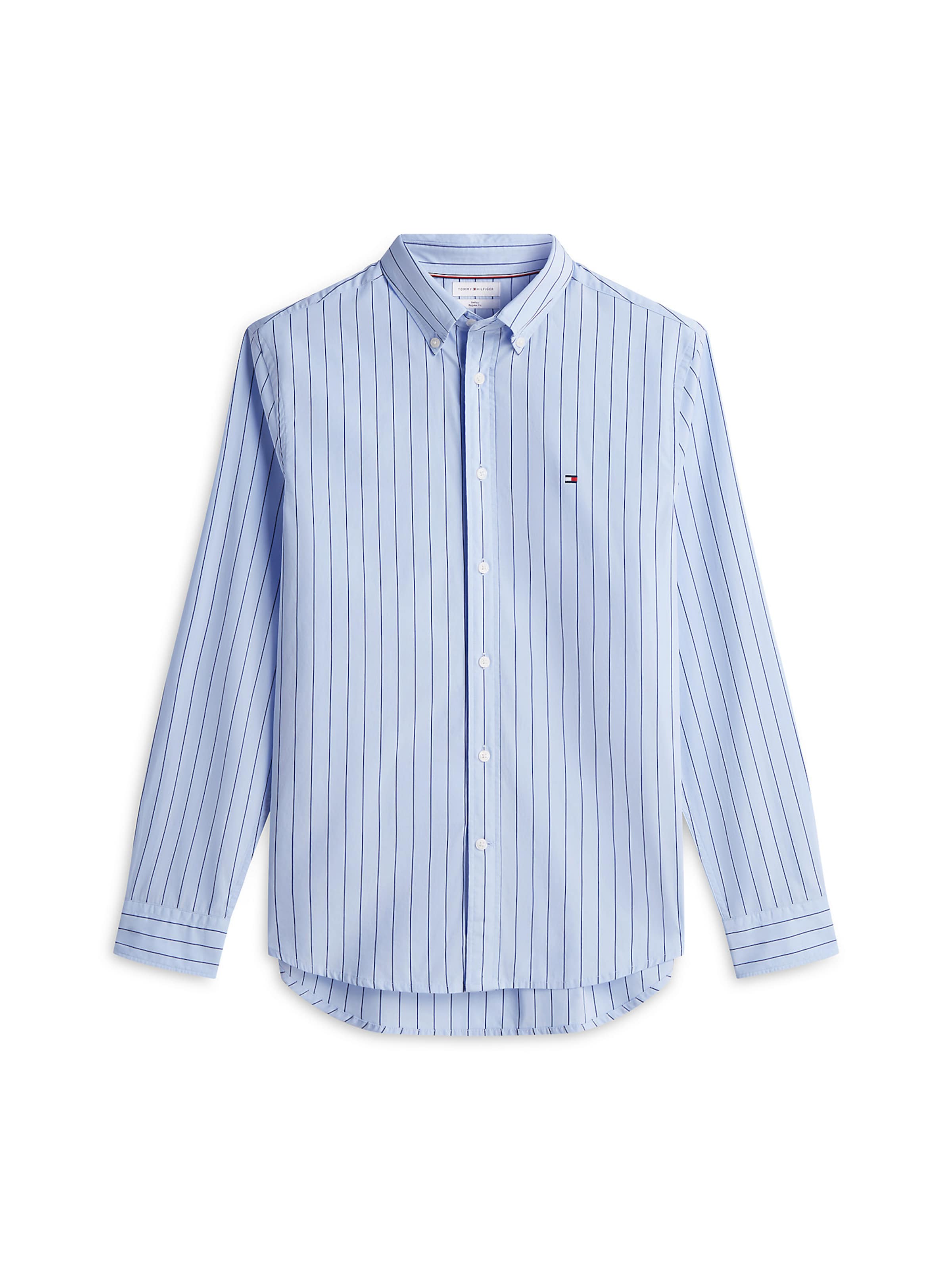 TOMMY HILFIGER Hemd 'Flex' in Blau: Vorderseite