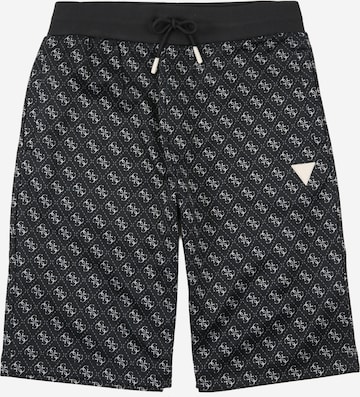 GUESS Regular Housut värissä musta: etupuoli