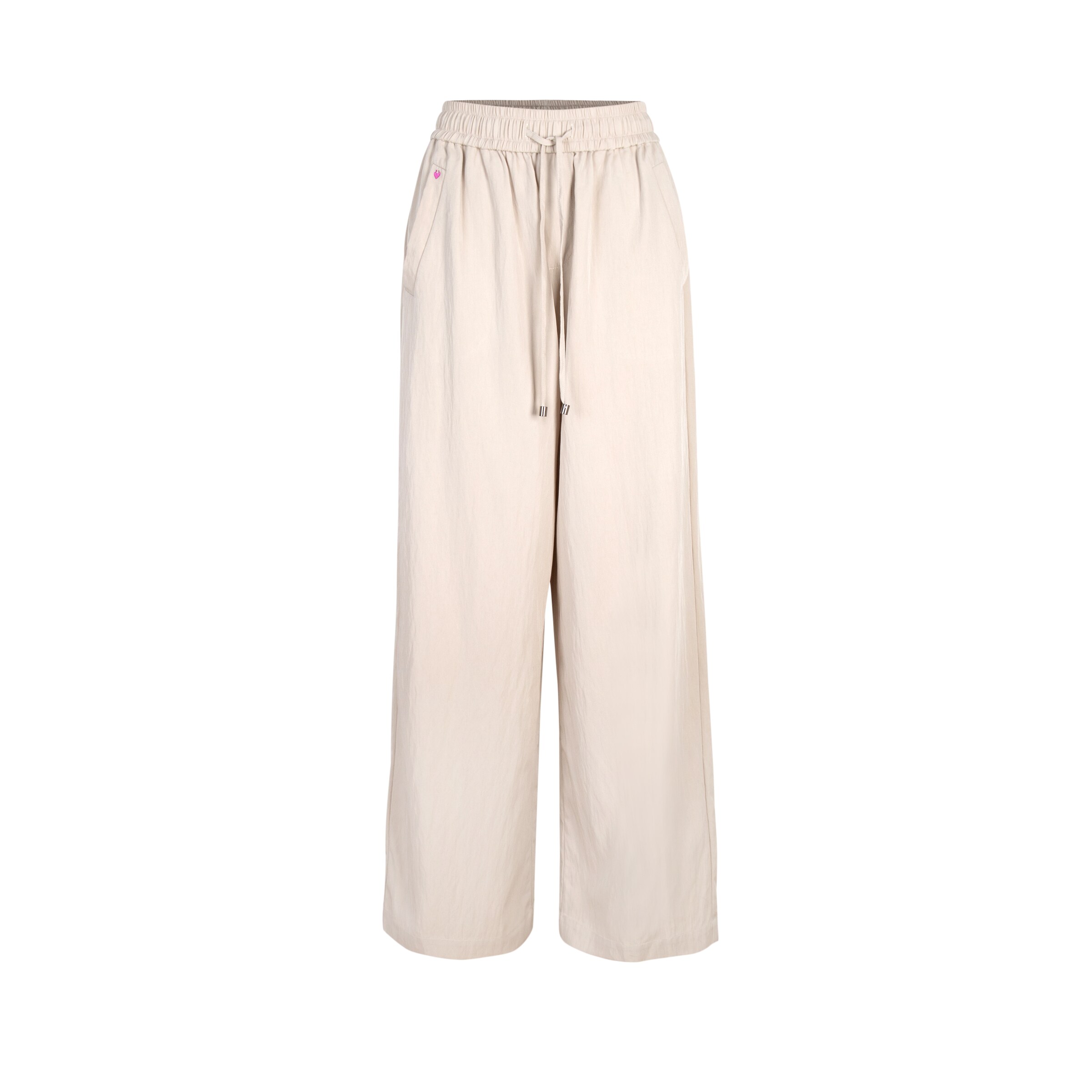 LIEBLINGSSTÜCK Pajama Pants in Beige: front