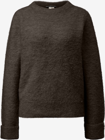 Pull-over QS en marron : devant