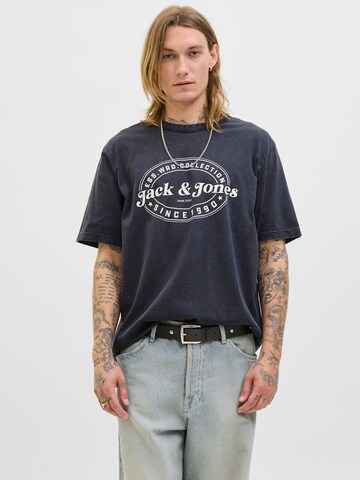JACK & JONES Shirt 'JJEDover' in Zwart: voorkant