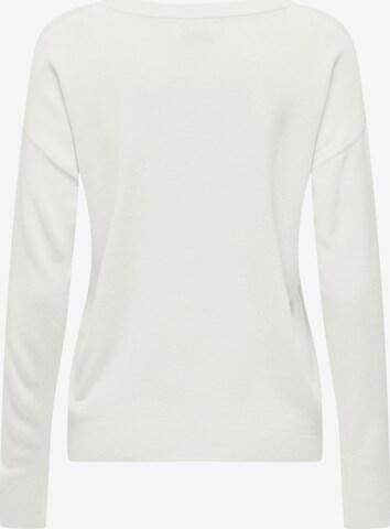 Pull-over ONLY en blanc