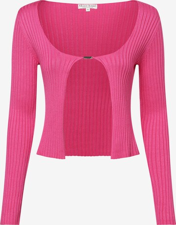 Cardigan Marie Lund en rose : devant