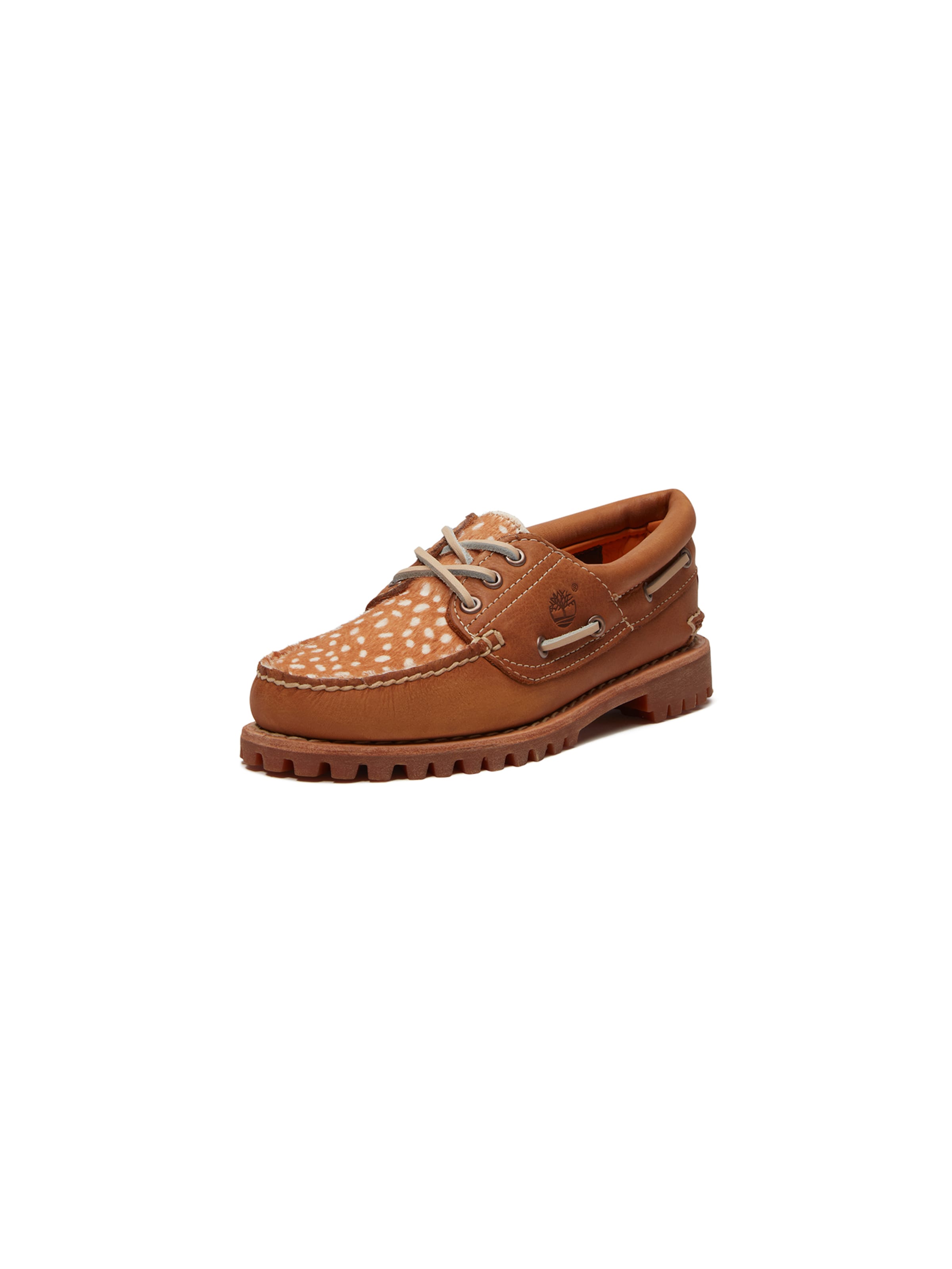 TIMBERLAND Čevlji na vezalke | rjava barva: sprednja stran