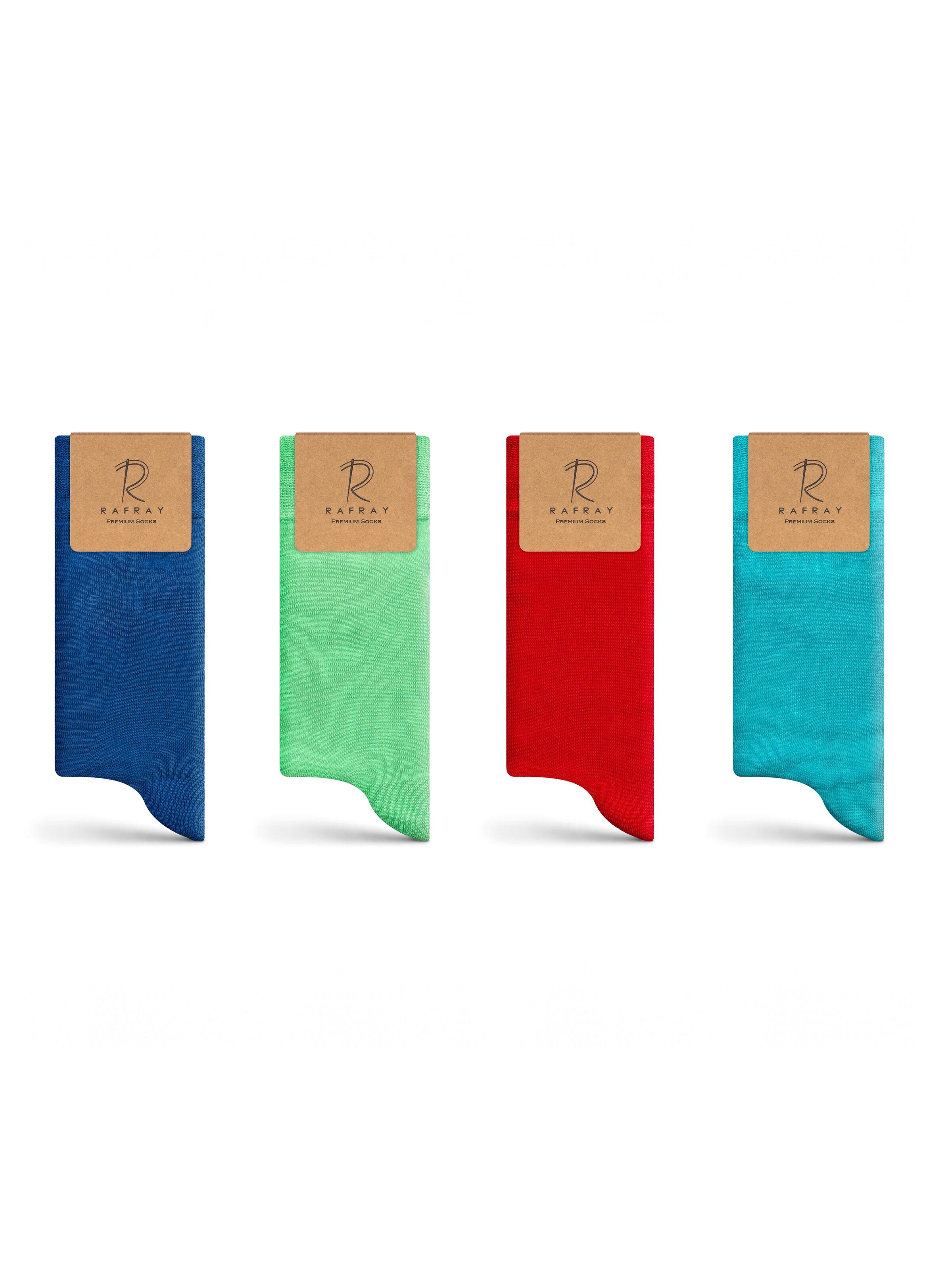 RAFRAY Socks in Blue: front