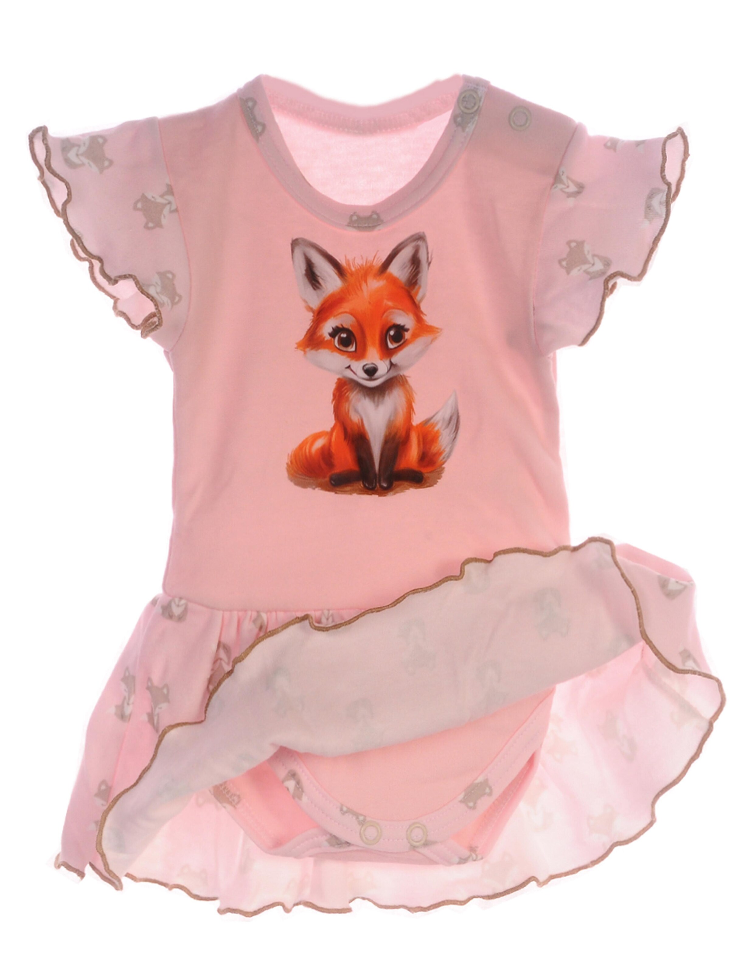 La Bortini Romper/Bodysuit in Pink