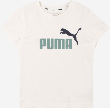 PUMA חולצות 'Essential' בלבן: מלפנים