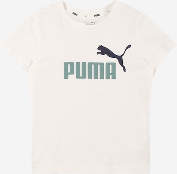 PUMA T-Shirt 'Essential' in Weiß: predná strana