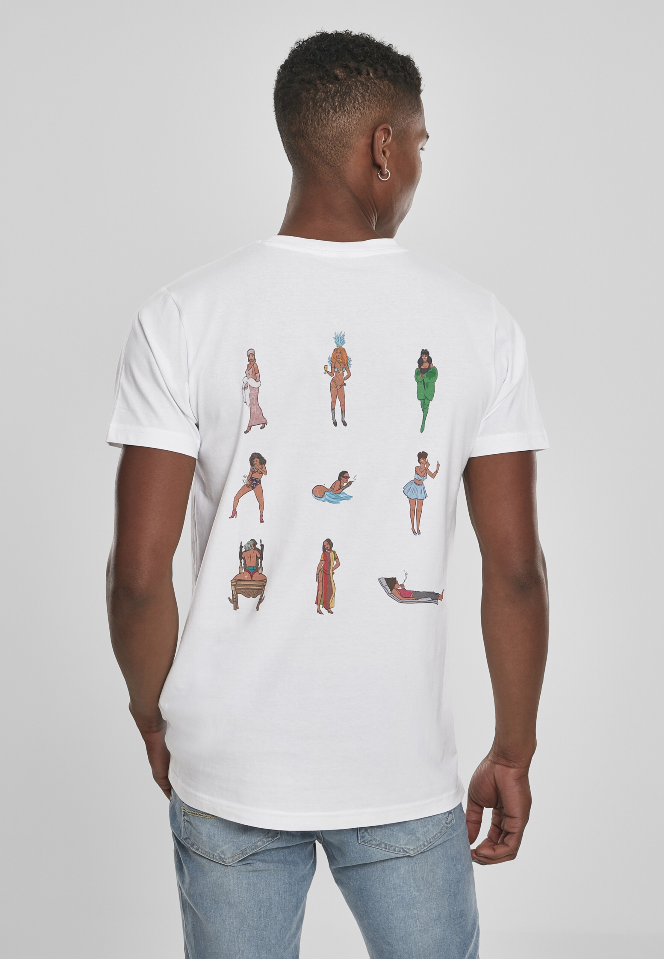 Männer Shirts Mister Tee T-Shirt in Offwhite - PK98925