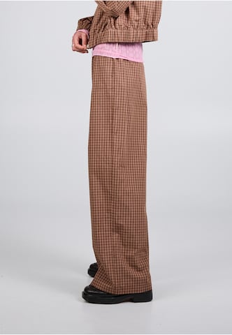 Wide Leg Pantalon OH APRIL en marron