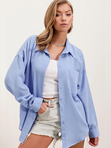 Maglietta 'Hemden' di Bigdart in blu: frontale