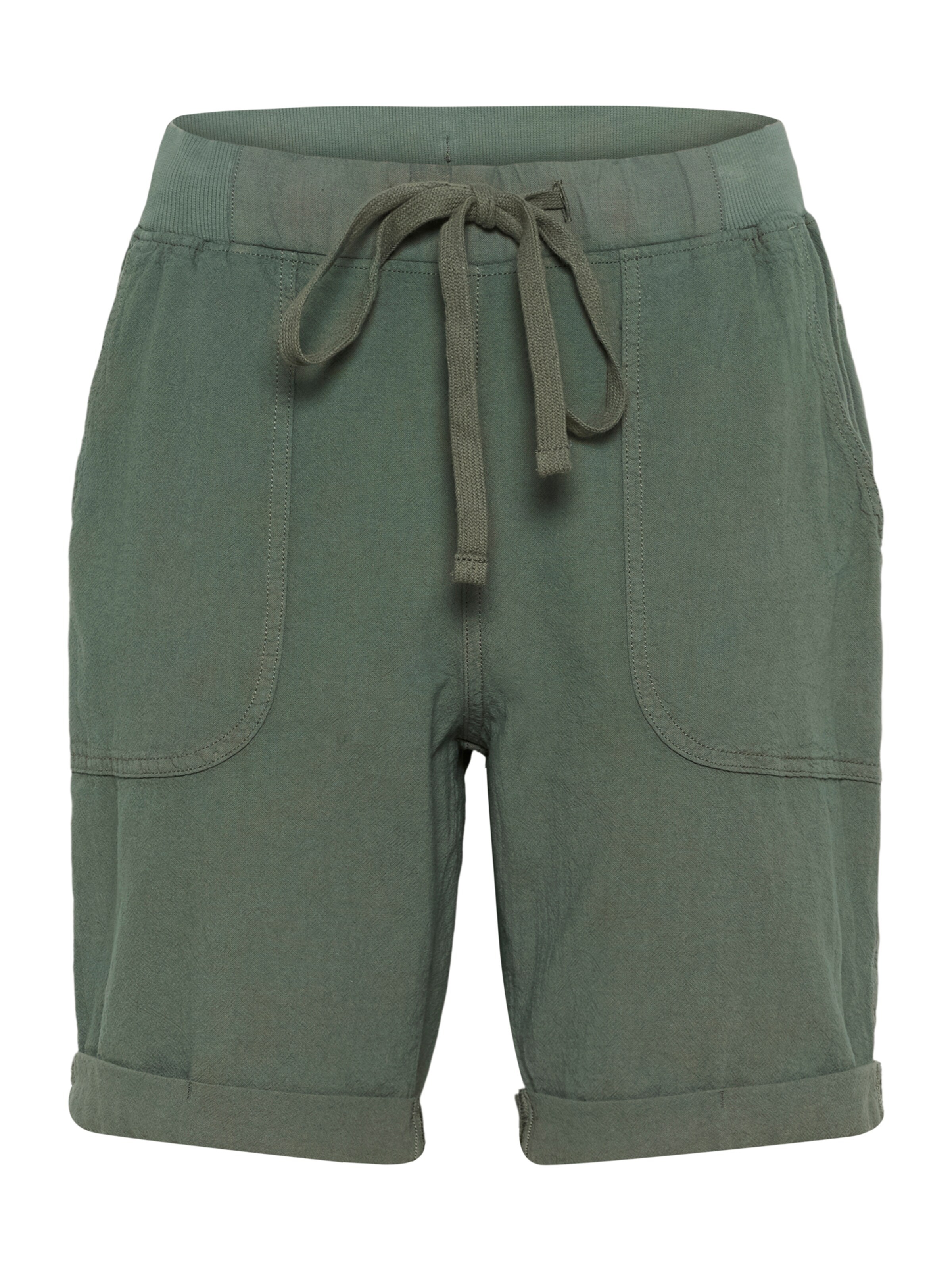 Kaffe Broek 'KANaya' in Groen: voorkant