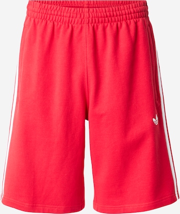 raudona ADIDAS ORIGINALS Standartinis Kelnės: priekis