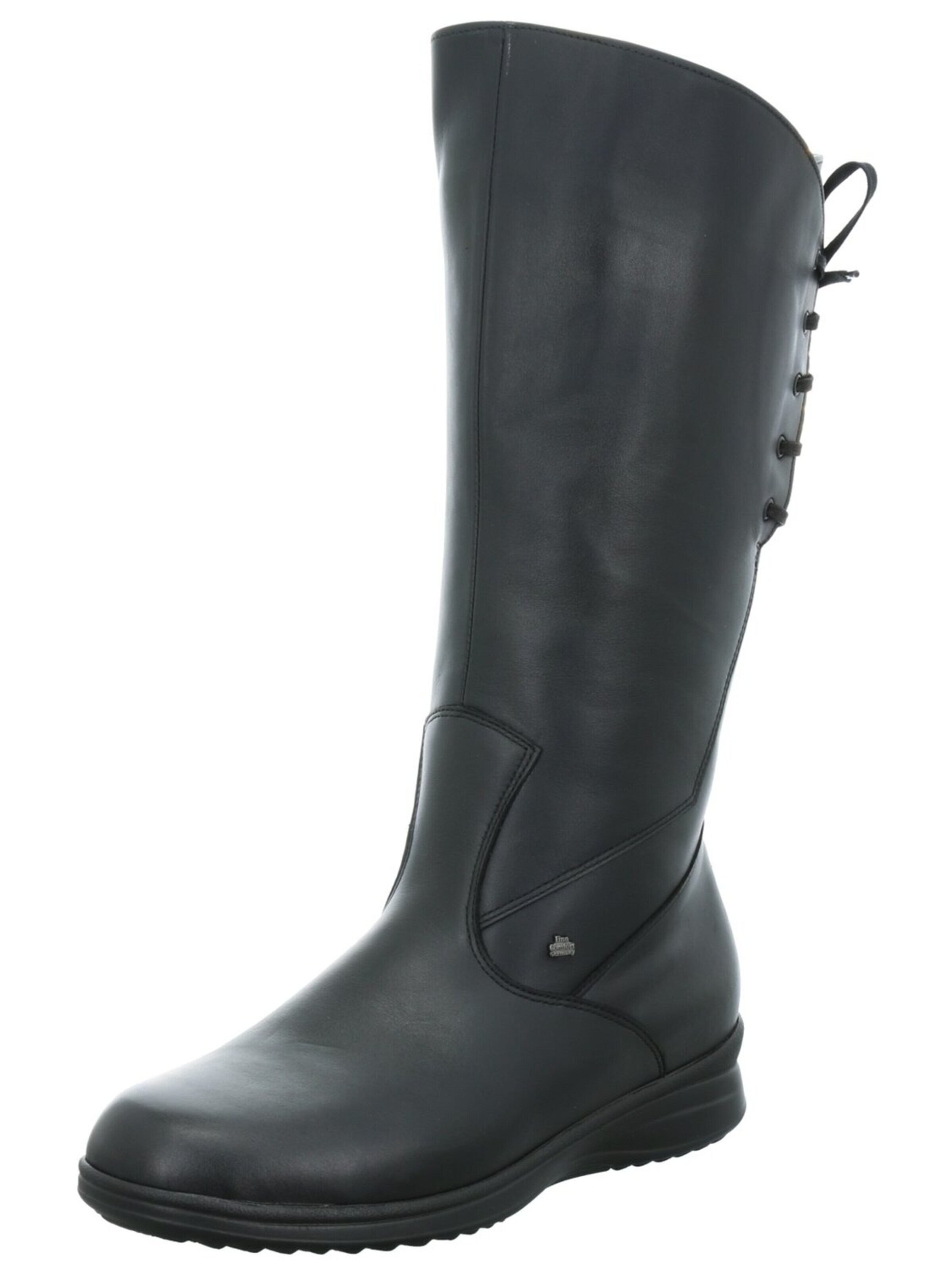 Finn Comfort Boots 'Stiefel Damen 2200-379099 Echtleder in schwarz'‌‌‌‌ in Schwarz: Vorderseite