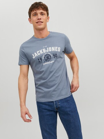 Tricou 'Andy' de la JACK & JONES pe albastru