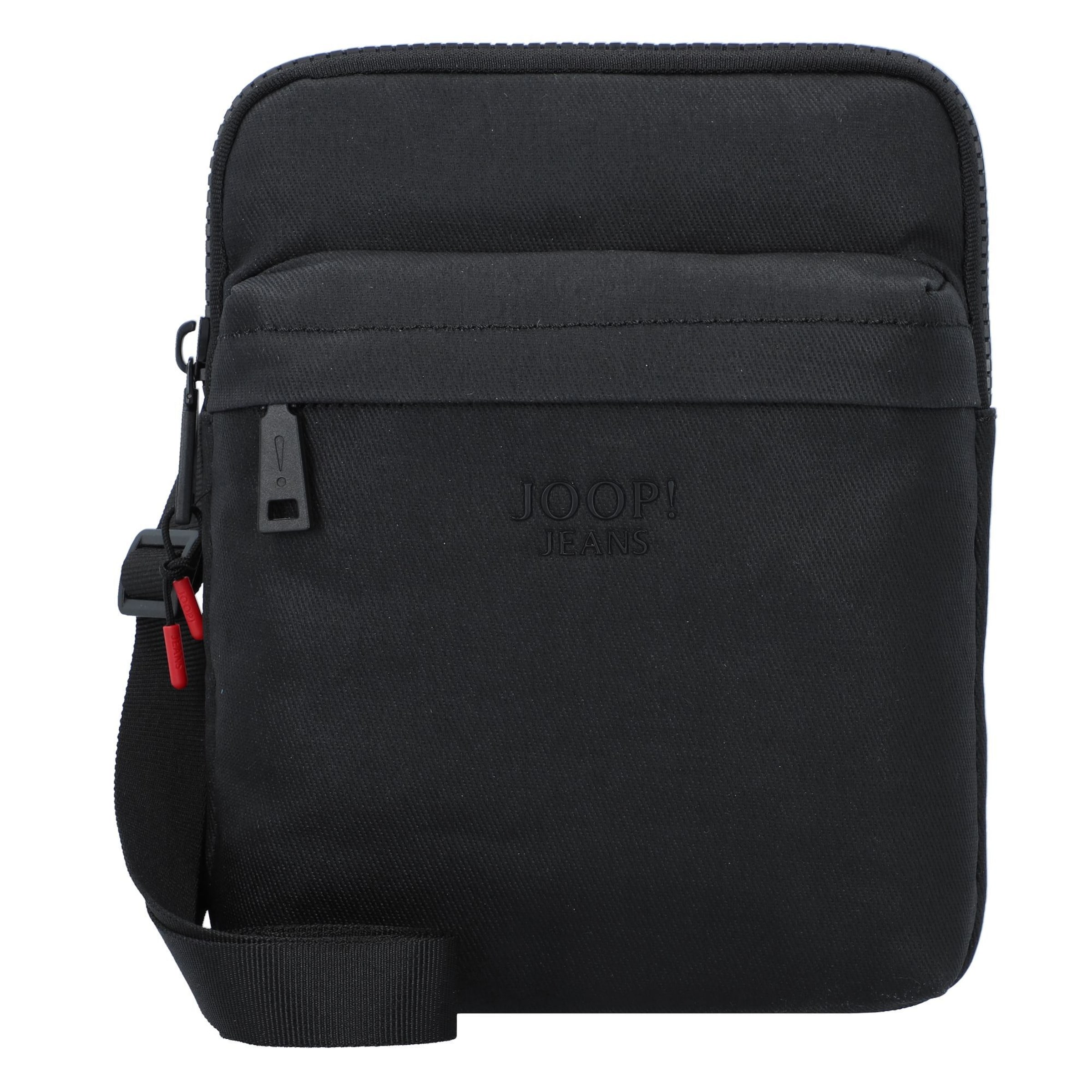 JOOP! Jeans - Bolso de hombro 'Buccino' en negro: frente