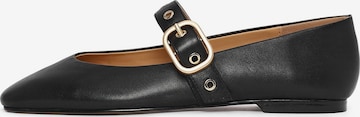 Ballerina di Derimod in nero: frontale