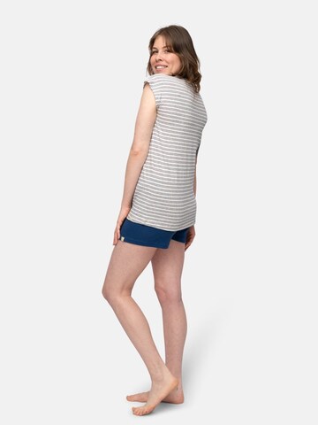 greenjama Pajama Shirt in Blue