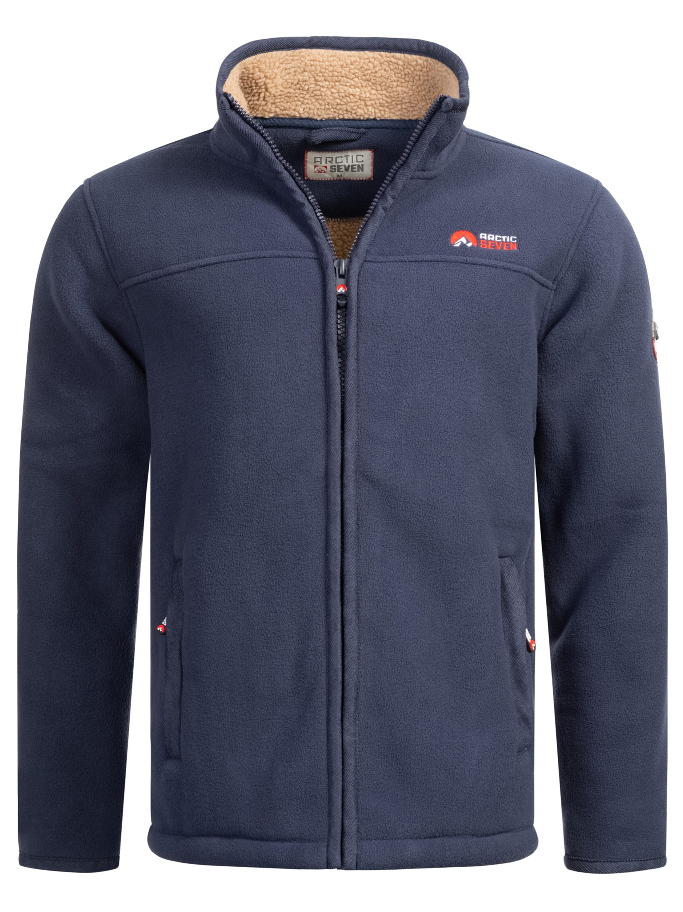 Arctic Seven Funktionele fleece-jas 'Zeroo' in Blauw
