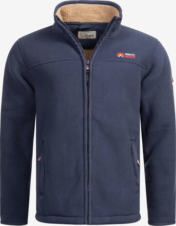 Arctic Seven Athletic Fleece Jacket 'Zeroo' in Blue