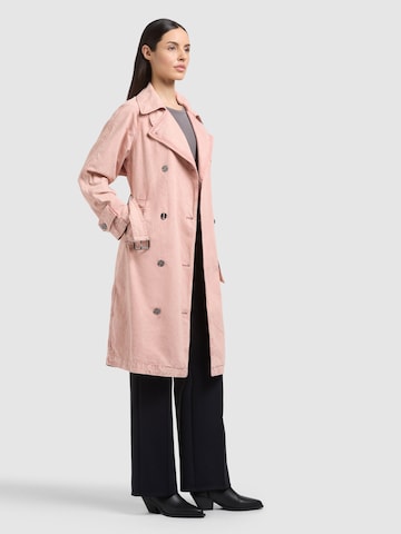 Manteau mi-saison 'ENZA' khujo en rose
