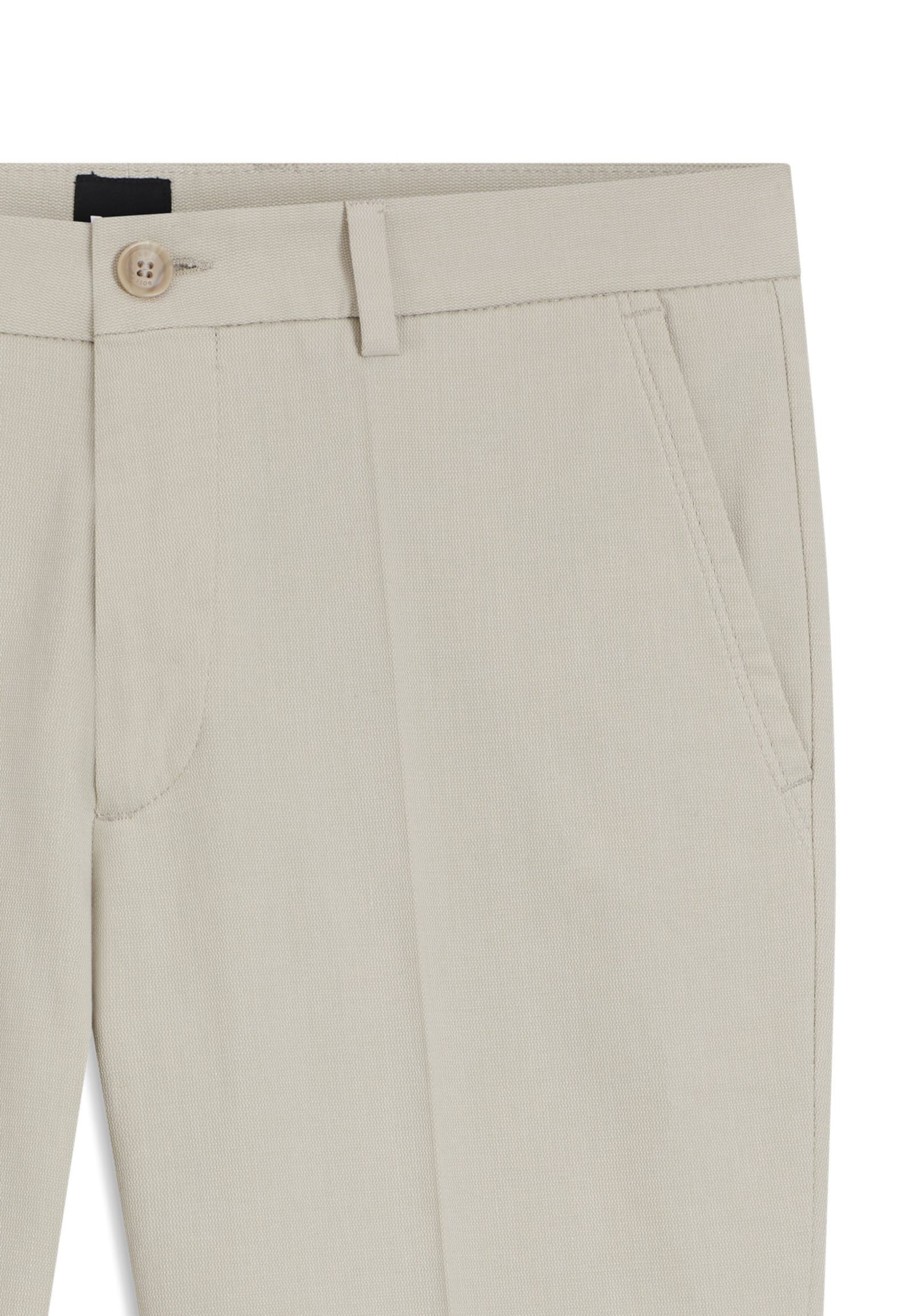 BOSS Slimfit Hose 'H-Kaiton1' in Beige