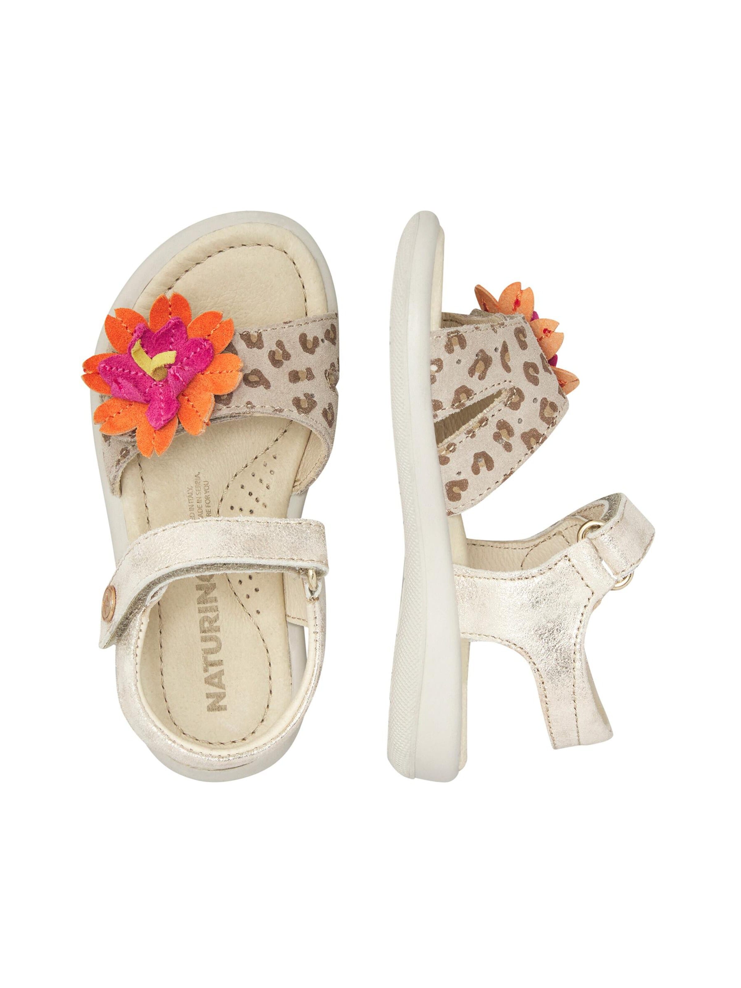 NATURINO Sandal 'MIELI' in Gold