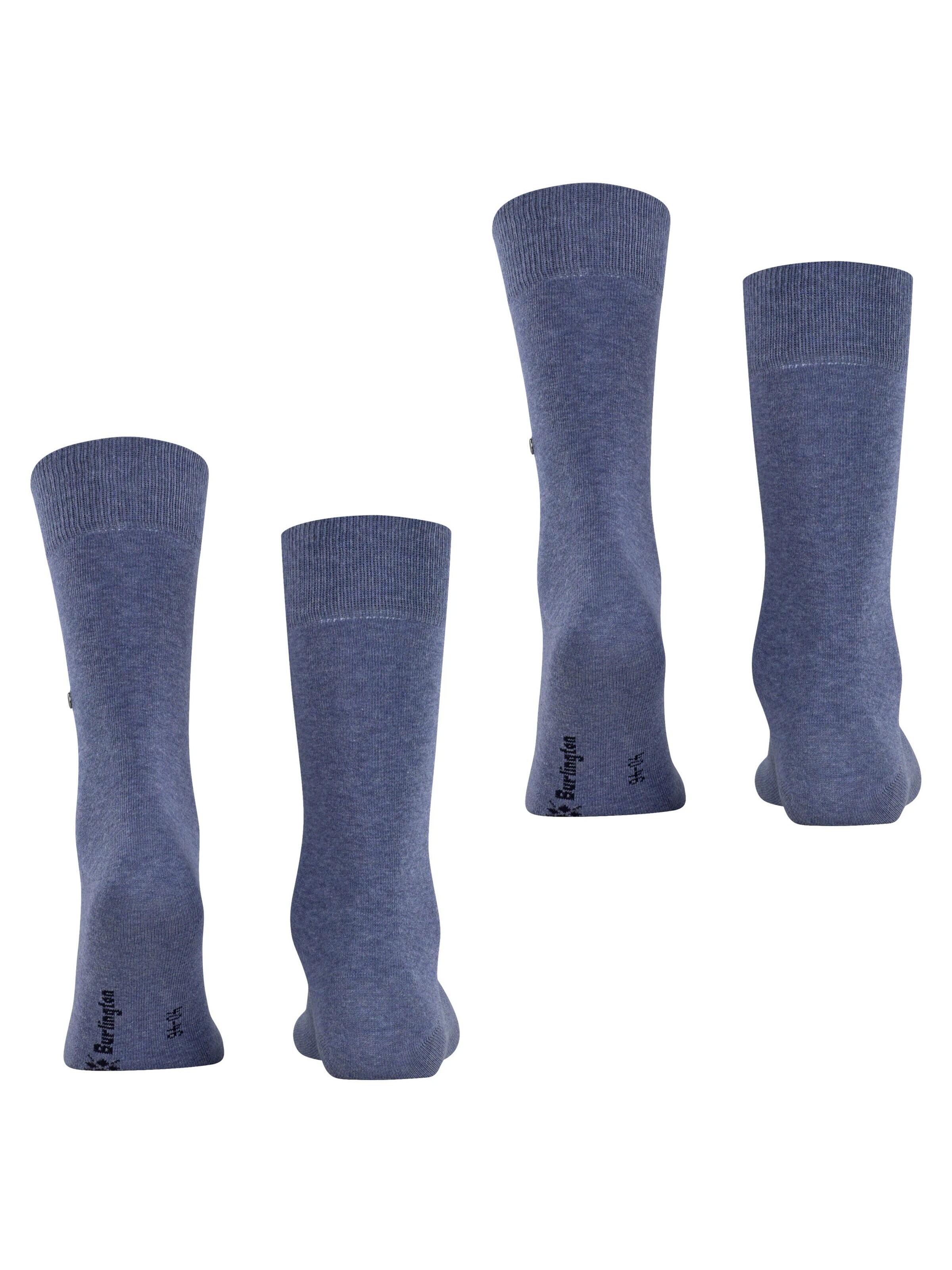 BURLINGTON Socks 'Everyday 2-Pack' in Blue