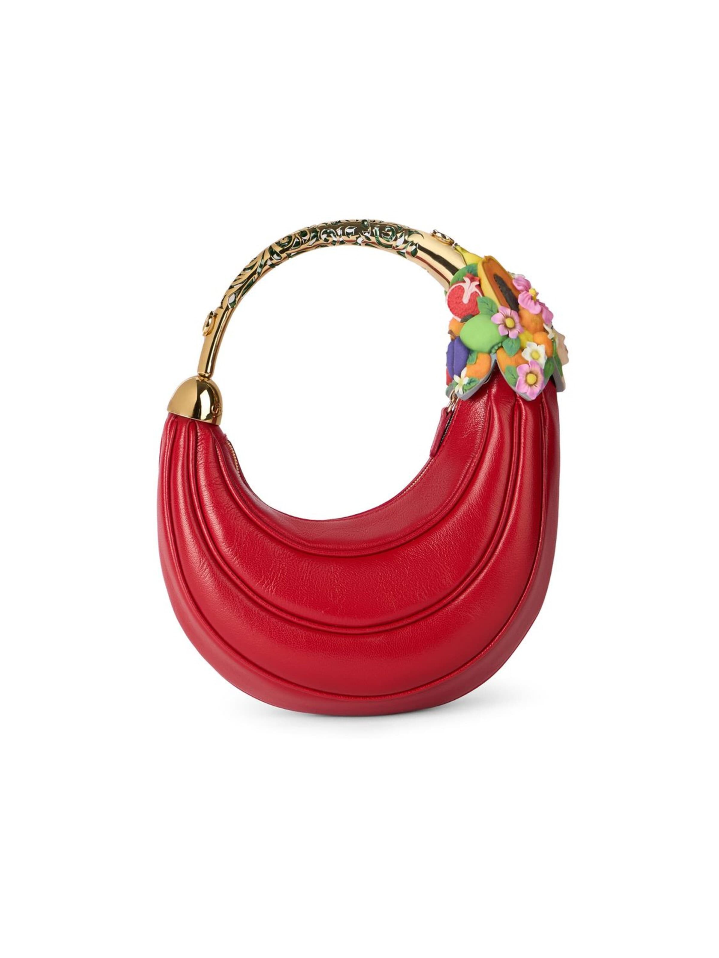 Braccialini - Bolso de mano 'Tema Peperoncino' en rojo