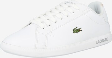 LACOSTE Tenisky 'Graduate' – bílá: přední strana