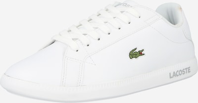 LACOSTE Σνίκερ χαμηλό 'Graduate' σε λευκό, Άποψη προϊόντος