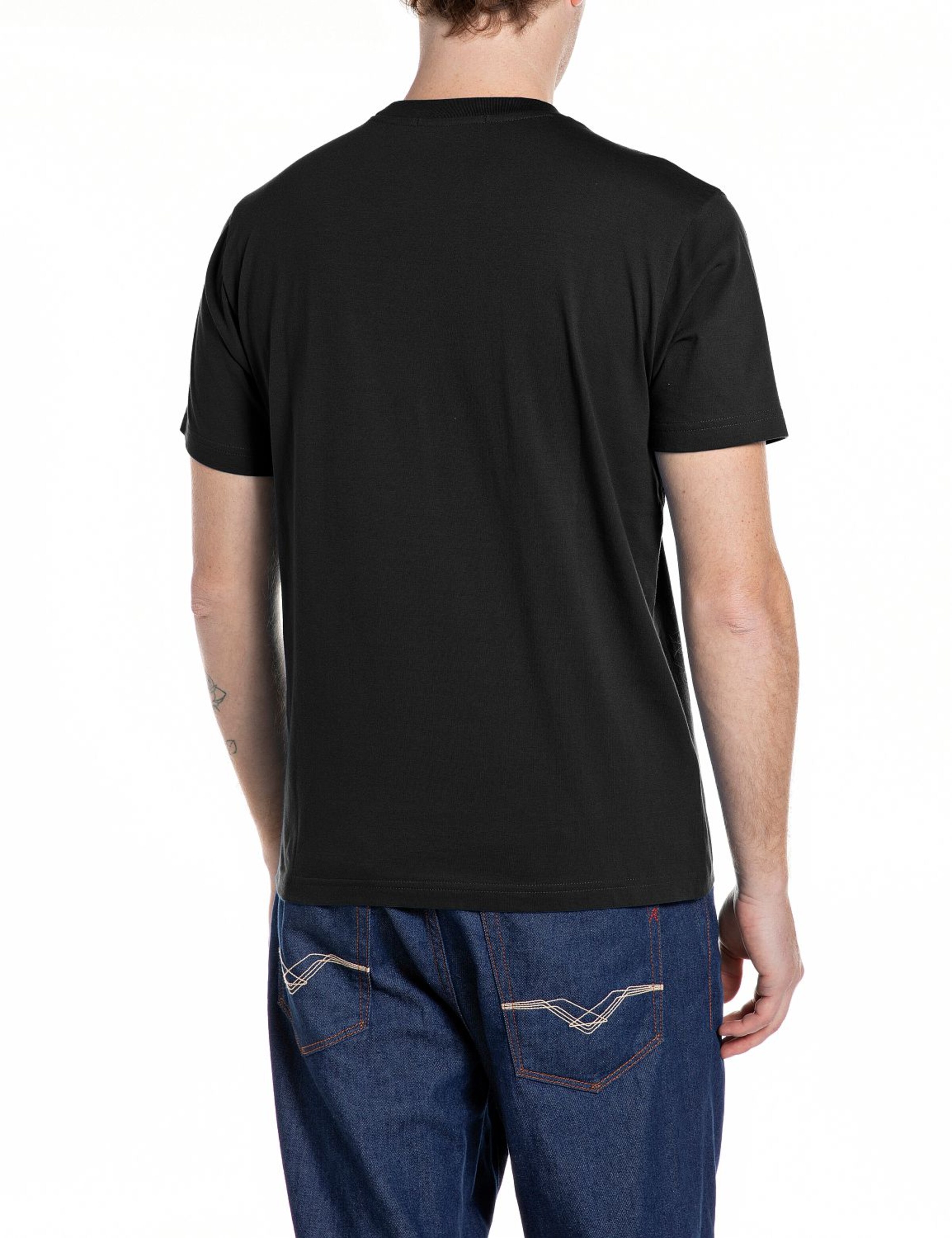 REPLAY Shirt in Black