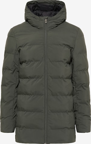 MO Winter Coat in Green: front