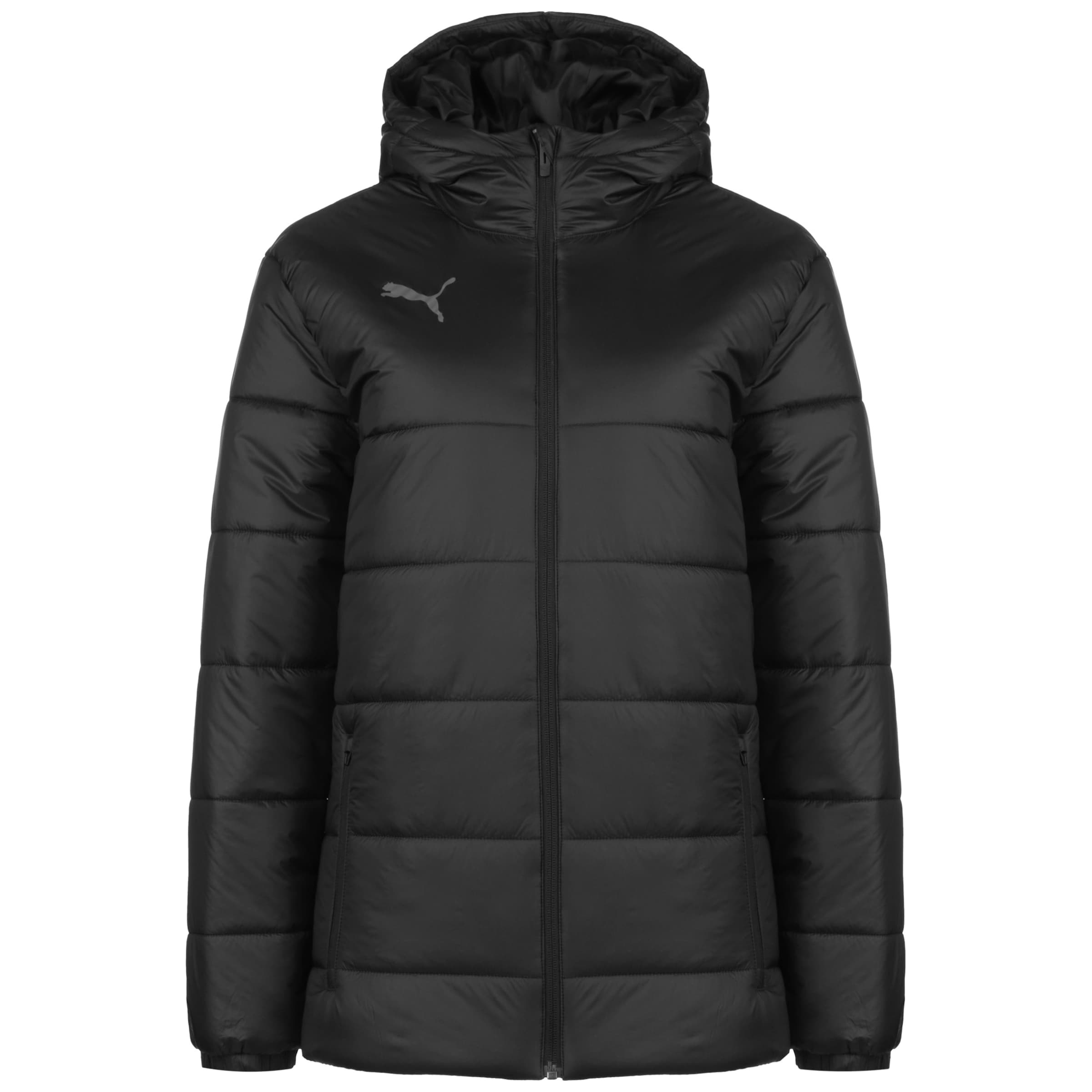 PUMA Sports jacket 'TeamLiga' in Black: front