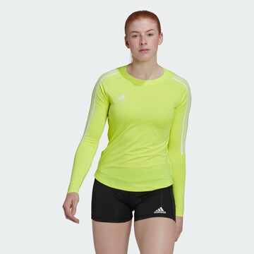 ADIDAS SPORTSWEAR Performance Shirt 'HILO' in Yellow: front