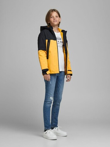 Jack & Jones Junior Winter Jacket in Yellow