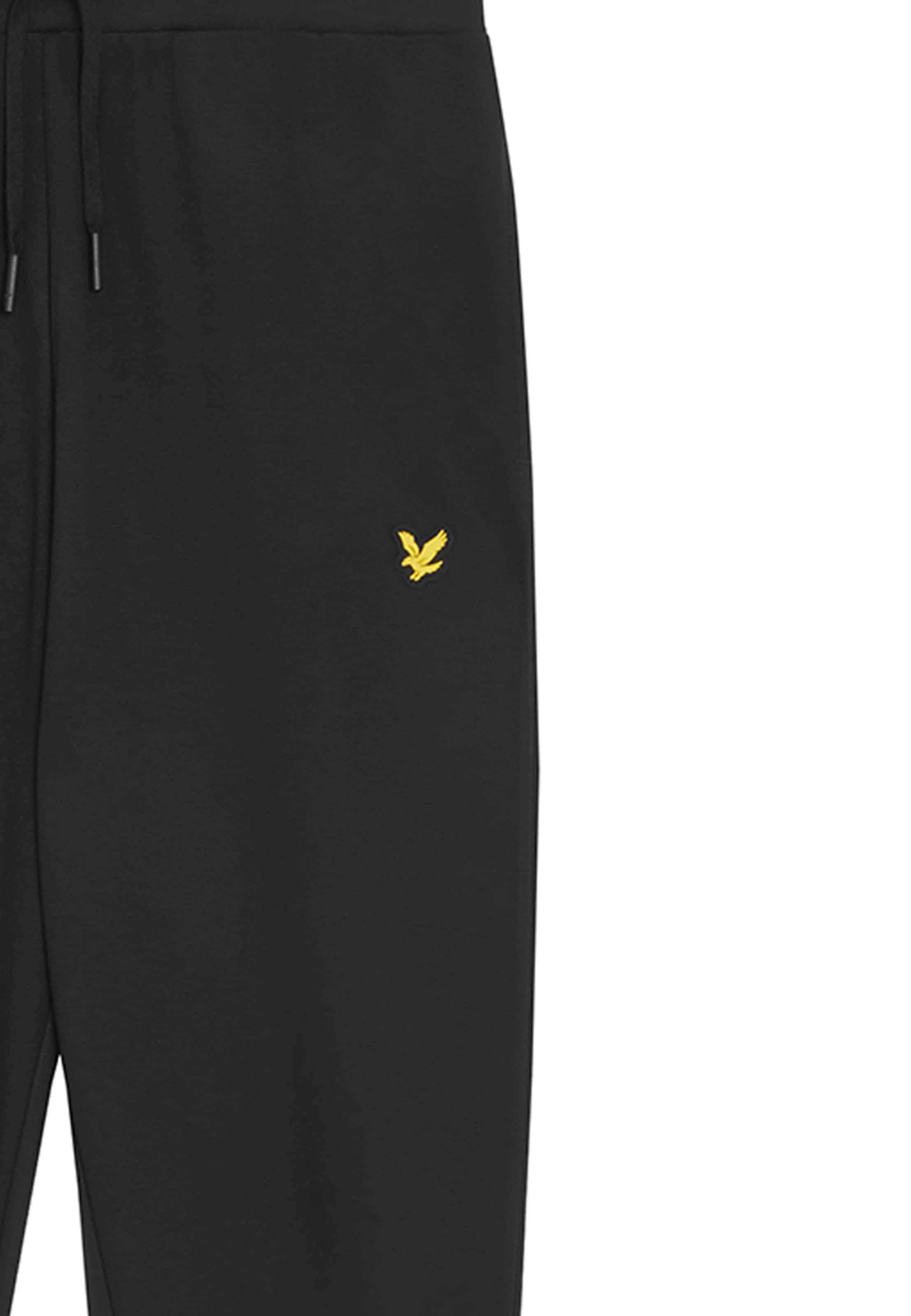 Lyle & Scott Slimfit Broek in Zwart