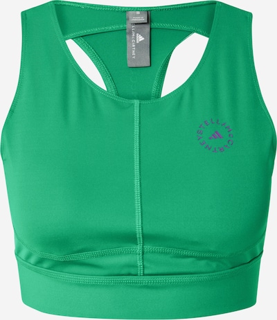 adidas by Stella McCartney Sportski top u zelena / tamno ljubičasta, Pregled proizvoda