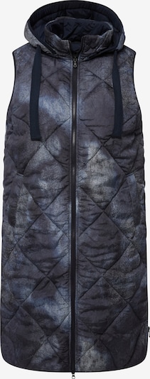 Ulla Popken Weste in navy / hellblau / basaltgrau / weiß, Produktansicht